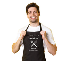 Le-Tablier Parfait pour les Rois de la Cuisine personnalisé
