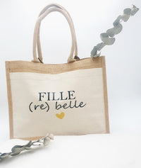 CABAS EN JUTE PERSONNALISÉ