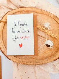 Carte à planter