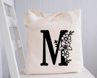 Tote Bag initial personnalisé