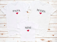 lot assorti t-shirts famille letzhug