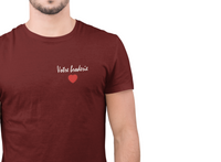 T-shirt homme personnalisé brodé Bordeaux