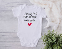 Body bébé j'peux pas j'ai bêtise avec TATA
