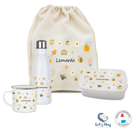 Kit enfant rentrée scolaire personnalisé BEES