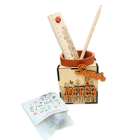 Cube Joffer avec fleurs et accessoires