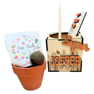 Cube Joffer avec Fleurs et Accessoires