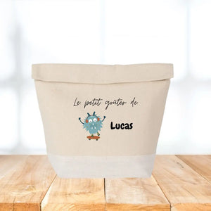 Sac Isothermique Personnalisé Enfant - Motif Monstre Rigolo
