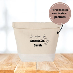 Sac Isothermique Personnalisé - Cadeau Unique pour Maîtresses