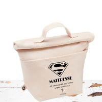 Sac Isothermique Personnalisé - SUPER MAITRESSE Cadeau Idéal pour Maîtresse, Joffer et Nounou