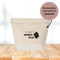 Sac Isothermique Personnalisé en Coton - Idéal pour Éducateurs