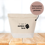 Sac Isothermique Personnalisé en Coton - Idéal pour Éducateurs