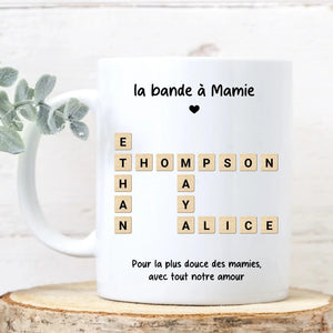 Mug scabble Mamie