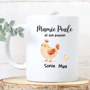 Mug Mamie et ses poussins
