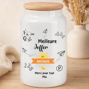 Pot à Biscuits Meilleure Joffer Étoile Personnalisé