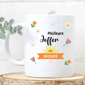 Mug Meilleure Joffer, Maîtresse — Fleur