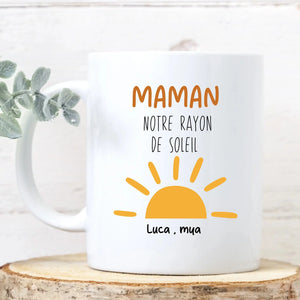 Mug Maman Notre Rayon de Soleil