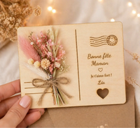 carte bois personaliser - letzhug