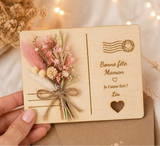 carte bois personaliser - letzhug