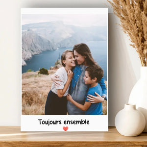 Cadre photo texte