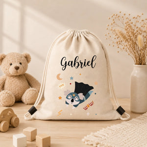 Sac à dos sport personnalisé avec prénom - Super Heros