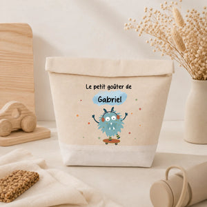 Sac isothermique personnalisé avec prénom - Monster