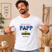 T-shirt PAPA personnalisé - beschte Papp