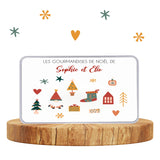 boite personnalisées gourmandises de NOËL premons- LETZHUG