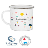 Goblet incassable, tasse gobelet personnalisé enfant rentrée scolaire personnalisé FAIRY , Fée