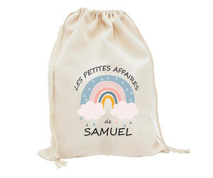 Pochon Arc-en-ciel Nuages & Pluie personnalisé