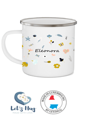 Kit enfant rentrée scolaire personnalisé  "FLORAL "