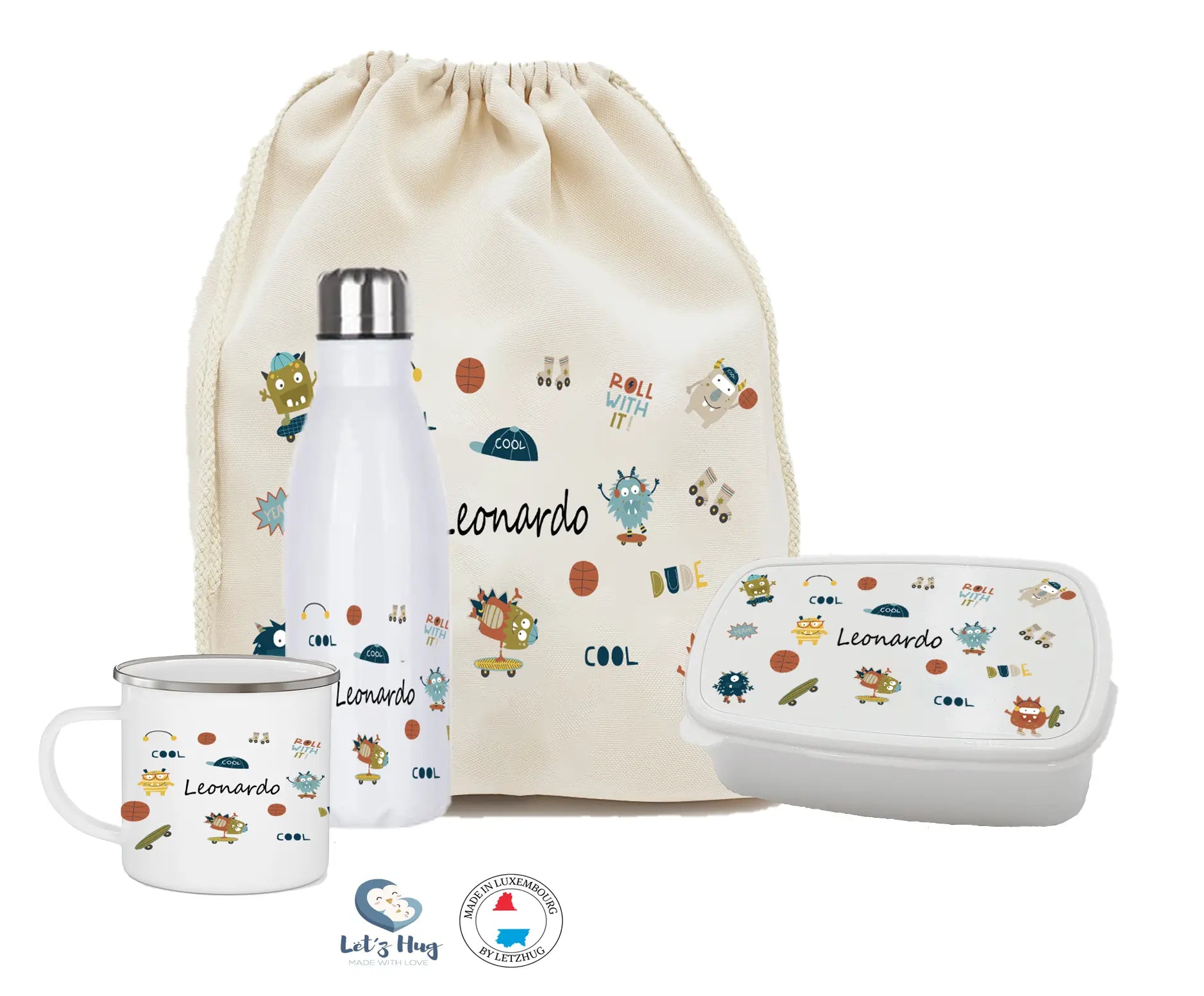 T-shirt Enfant Fille Licorne Personnalisable Rentrée Scolaire 2025 - SpecialMe, 100% Coton