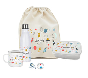 Kit rentrée scolaire personnalisé SPACE